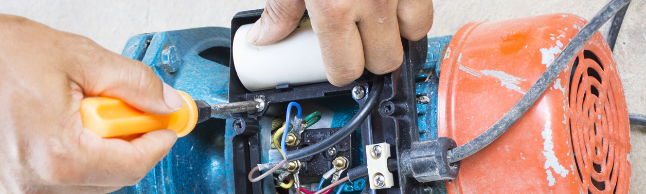 Reparatur eines Elektromotors