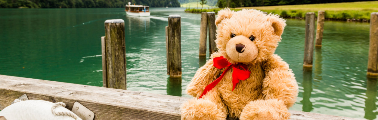 Rückführung in Berlin, Teddy, See und Boot