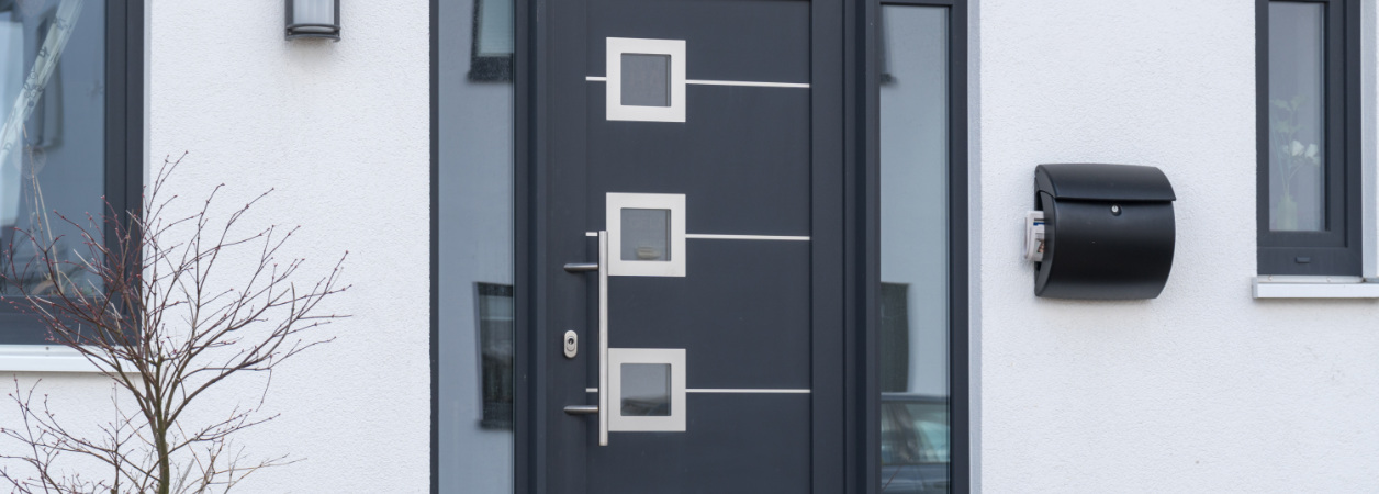 Moderne Sicherheitstüren bieten Schutz vor Einbruch und geben dem Eingangsbereich ein modernes Design